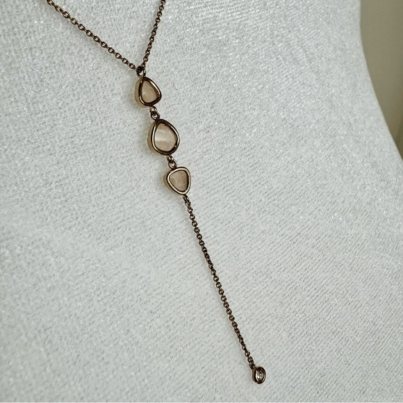 Delicate Lariat-Style Necklace / BUNDLE ME!  ANY 3 NECKLACES FOR $30! - Picture 2 of 3